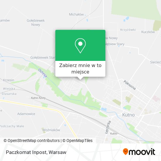 Mapa Paczkomat Inpost