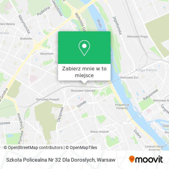 Mapa Szkoła Policealna Nr 32 Dla Dorosłych