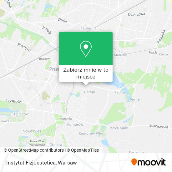 Mapa Instytut Fizjoestetica