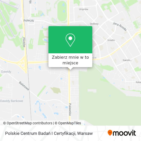 Mapa Polskie Centrum Badań I Certyfikacji