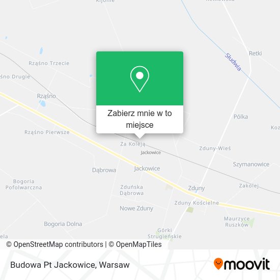 Mapa Budowa Pt Jackowice