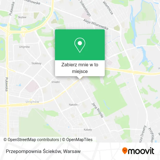 Mapa Przepompownia Ścieków