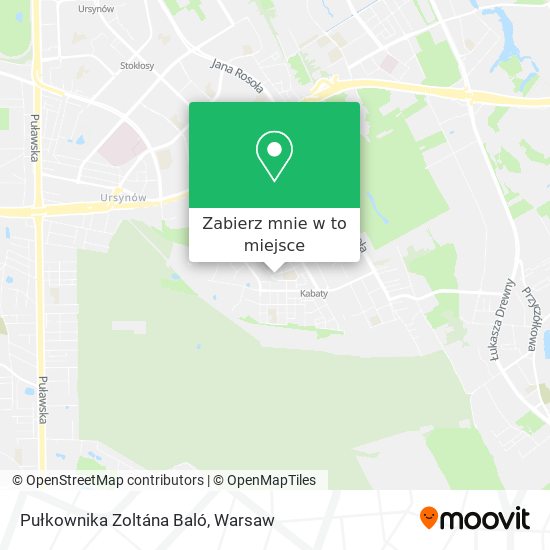 Mapa Pułkownika Zoltána Baló