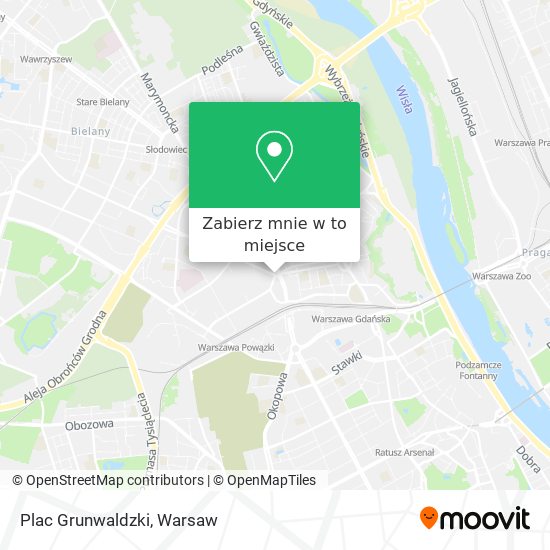 Mapa Plac Grunwaldzki