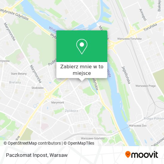 Mapa Paczkomat Inpost