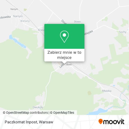 Mapa Paczkomat Inpost