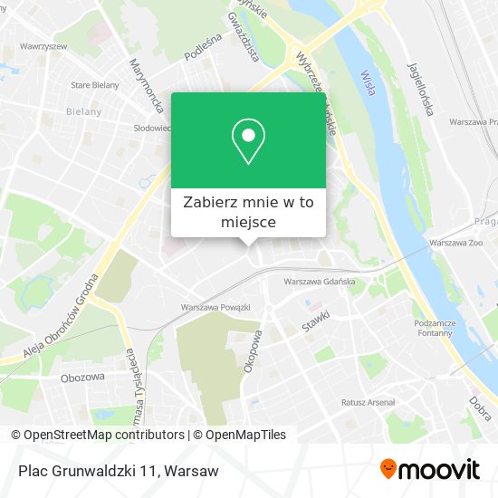 Mapa Plac Grunwaldzki 11