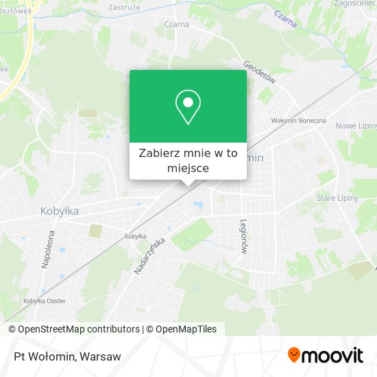 Mapa Pt Wołomin