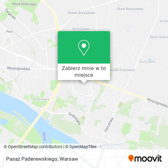 Mapa Pasaż Paderewskiego