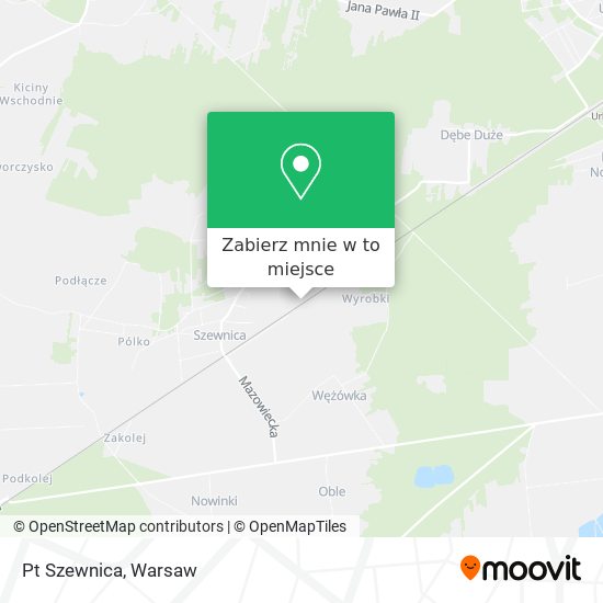 Mapa Pt Szewnica