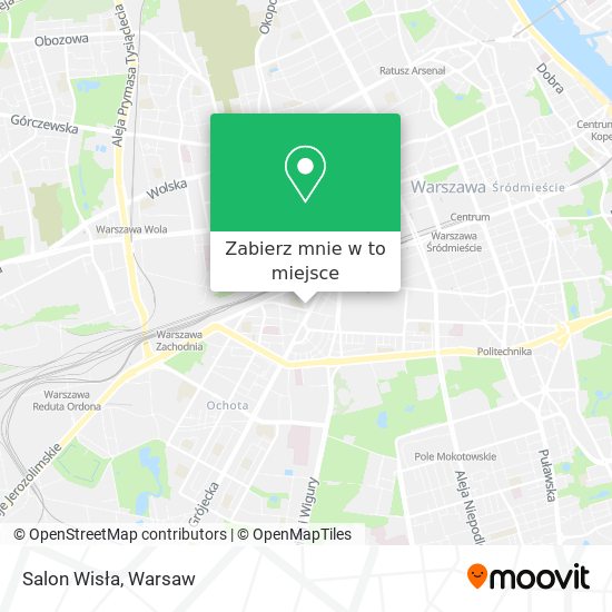 Mapa Salon Wisła