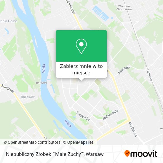 Mapa Niepubliczny Żłobek ""Małe Zuchy""