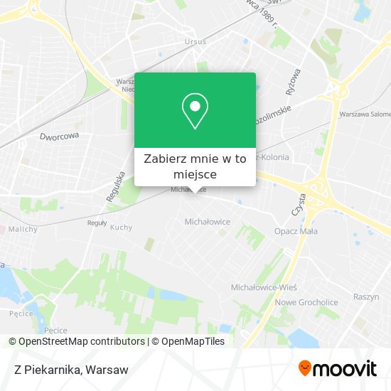 Mapa Z Piekarnika