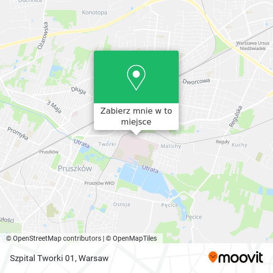 Mapa Szpital Tworki 01