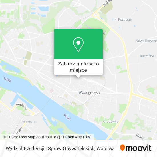 Mapa Wydział Ewidencji I Spraw Obywatelskich