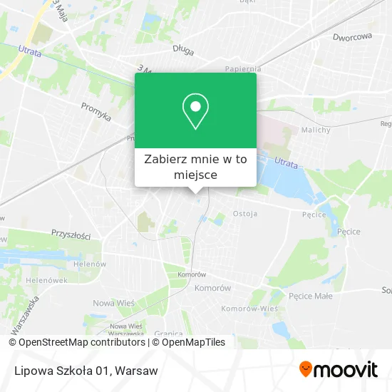 Mapa Lipowa Szkoła 01