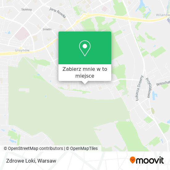 Mapa Zdrowe Loki