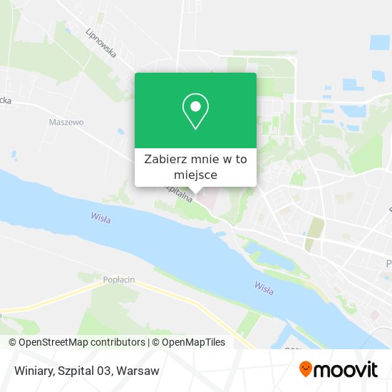 Mapa Winiary, Szpital 03