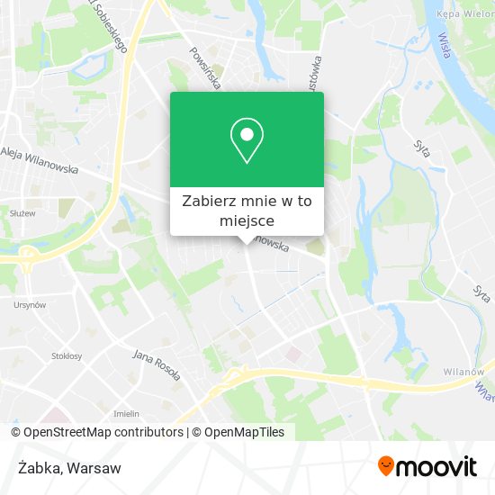 Mapa Żabka