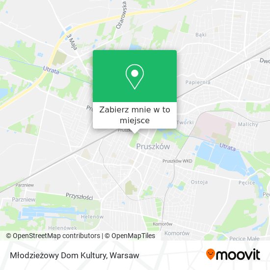 Mapa Młodzieżowy Dom Kultury