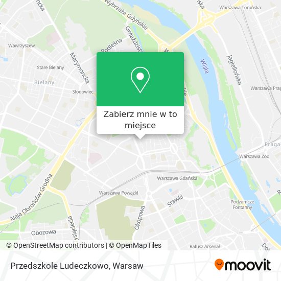 Mapa Przedszkole Ludeczkowo