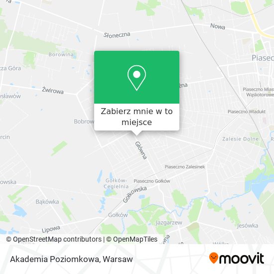 Mapa Akademia Poziomkowa