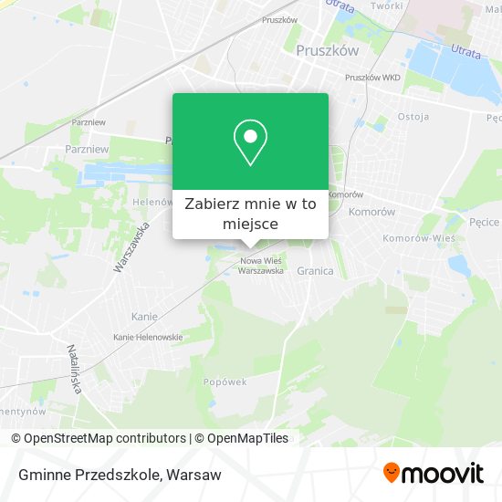 Mapa Gminne Przedszkole