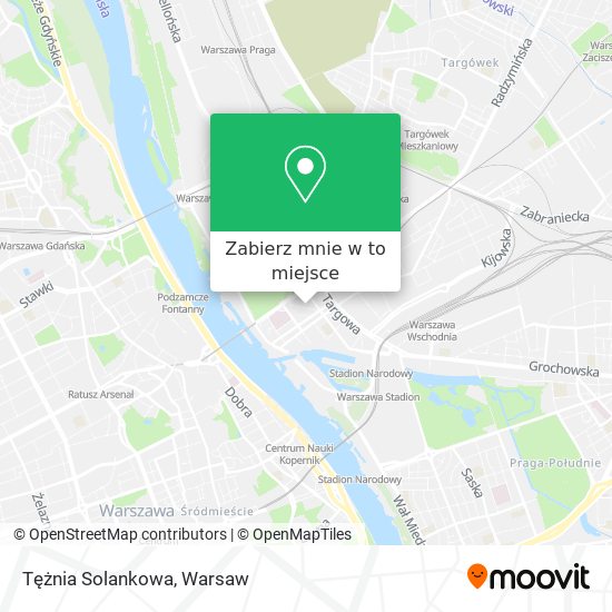 Mapa Tężnia Solankowa