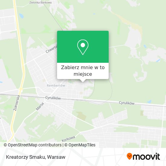 Mapa Kreatorzy Smaku