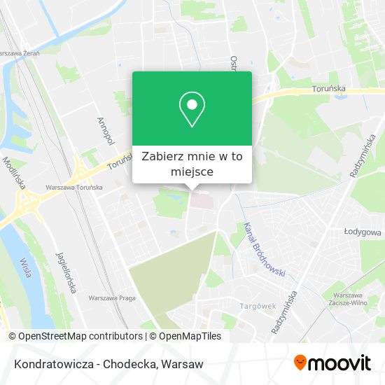 Mapa Kondratowicza - Chodecka