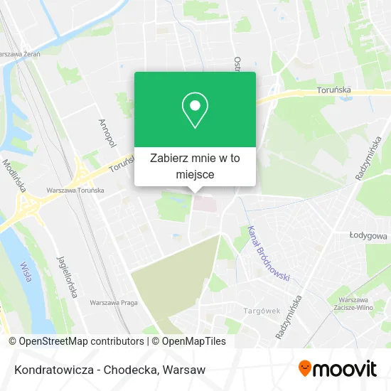 Mapa Kondratowicza - Chodecka