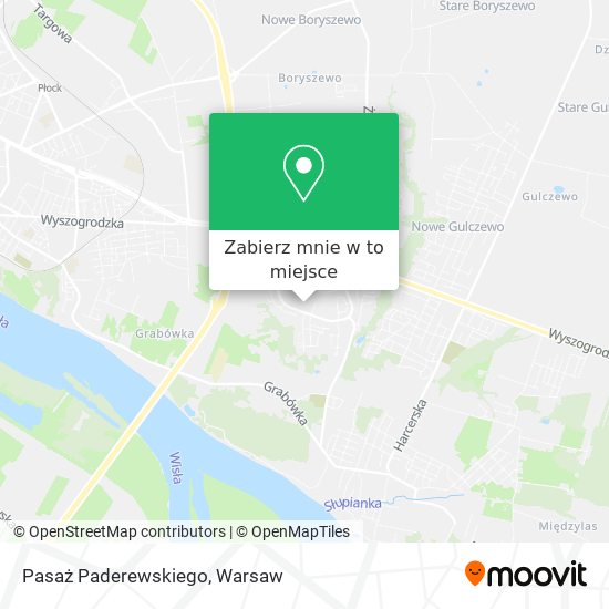 Mapa Pasaż Paderewskiego