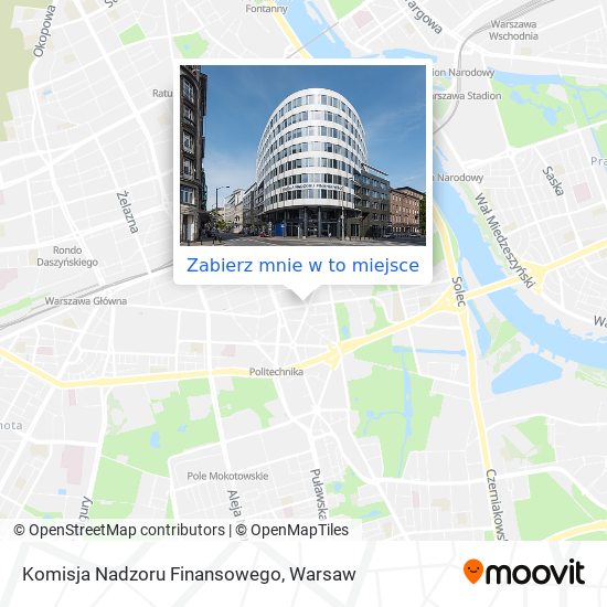 Mapa Komisja Nadzoru Finansowego