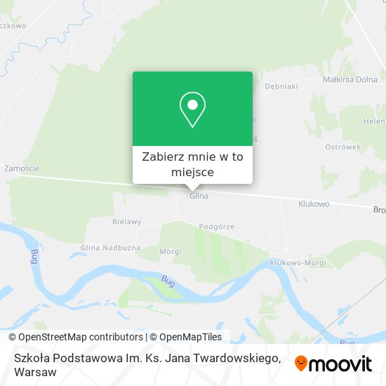 Mapa Szkoła Podstawowa Im. Ks. Jana Twardowskiego