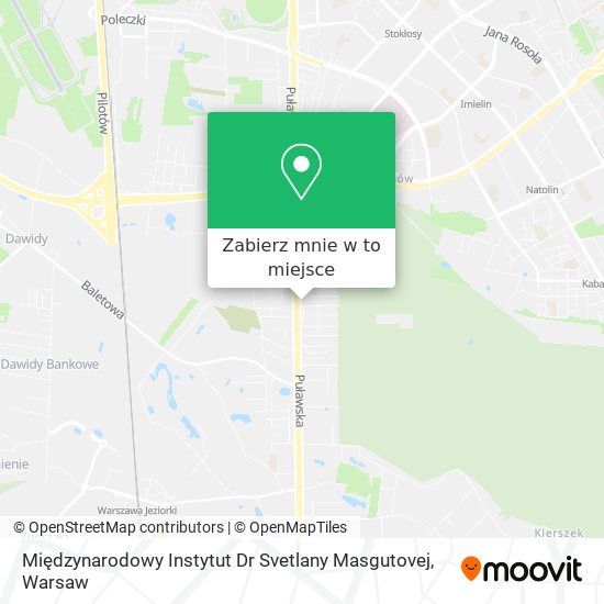 Mapa Międzynarodowy Instytut Dr Svetlany Masgutovej