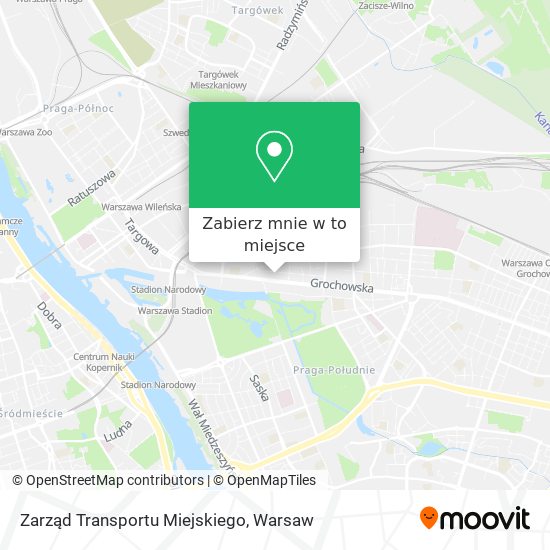 Mapa Zarząd Transportu Miejskiego