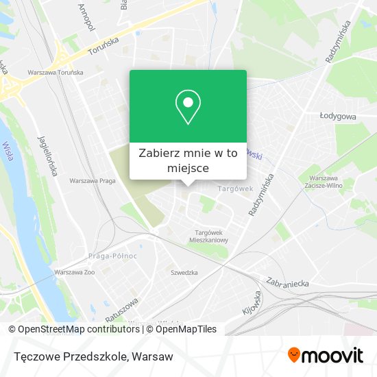 Mapa Tęczowe Przedszkole