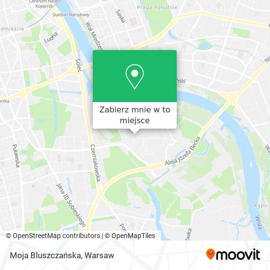 Mapa Moja Bluszczańska