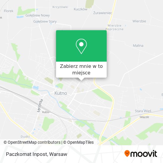 Mapa Paczkomat Inpost