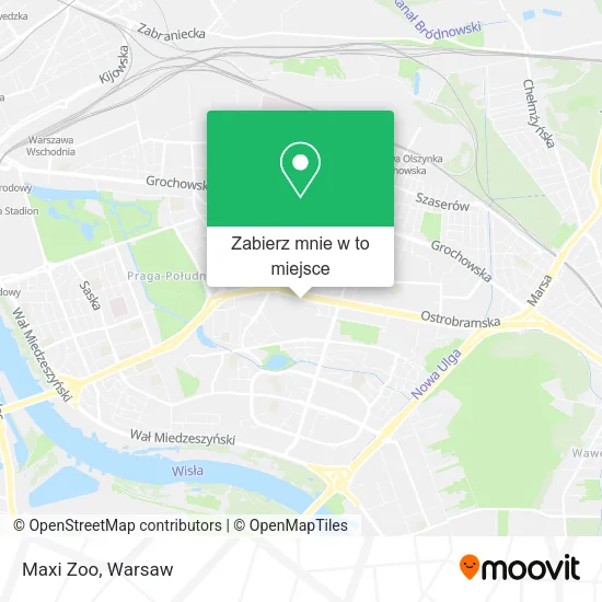 Mapa Maxi Zoo