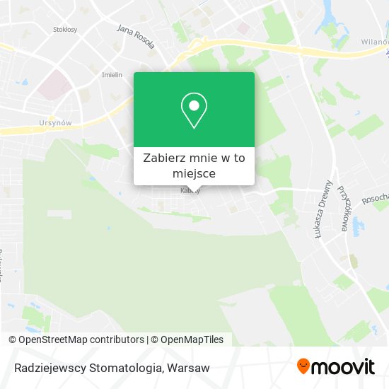 Mapa Radziejewscy Stomatologia