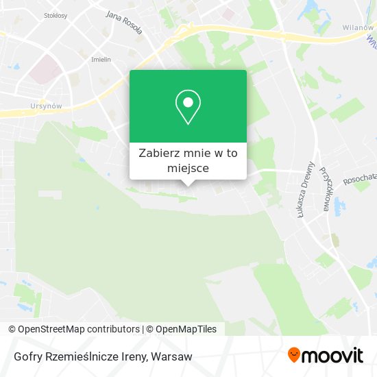 Mapa Gofry Rzemieślnicze Ireny