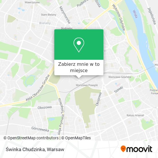 Mapa Świnka Chudzinka