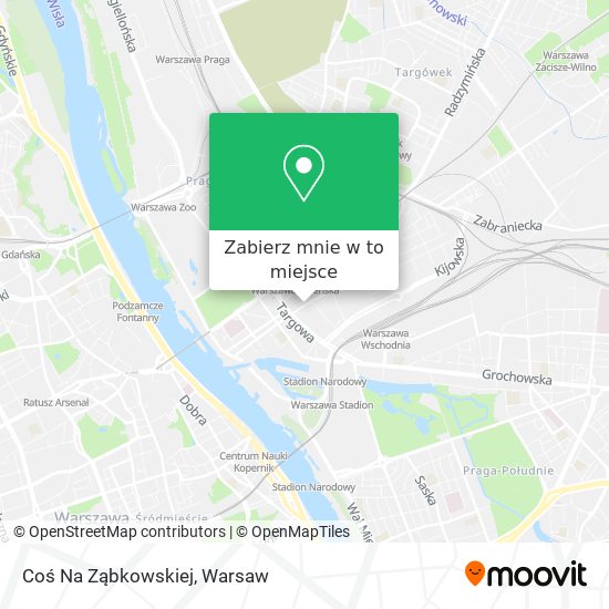 Mapa Coś Na Ząbkowskiej