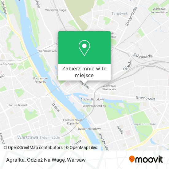 Mapa Agrafka. Odzież Na Wagę