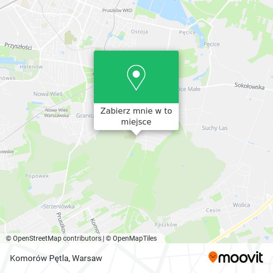 Mapa Komorów Pętla