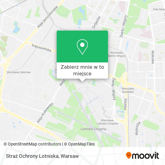 Mapa Straż Ochrony Lotniska