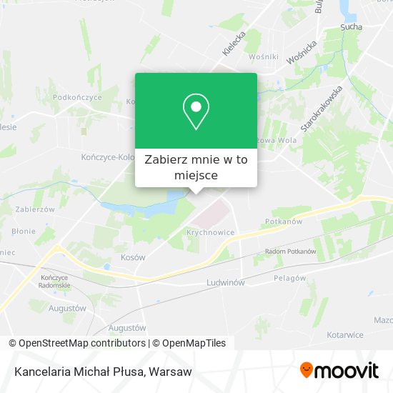 Mapa Kancelaria Michał Płusa