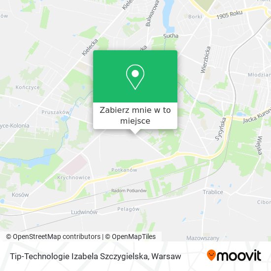 Mapa Tip-Technologie Izabela Szczygielska