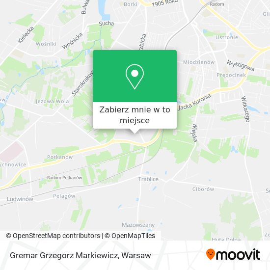 Mapa Gremar Grzegorz Markiewicz